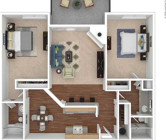 Plan 3 Floorplan Diagram