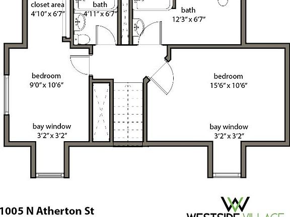 3rd image of 1005 N Atherton St