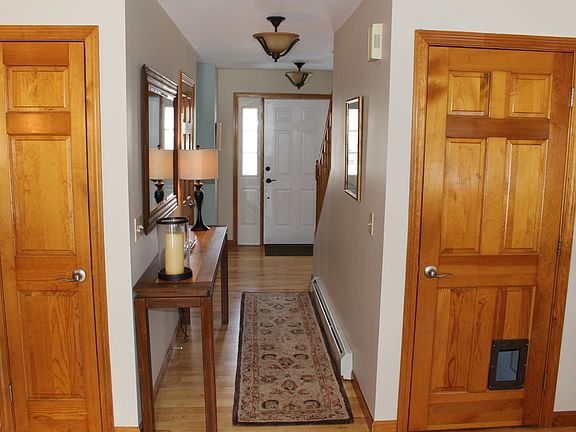 Center hall from kitchen