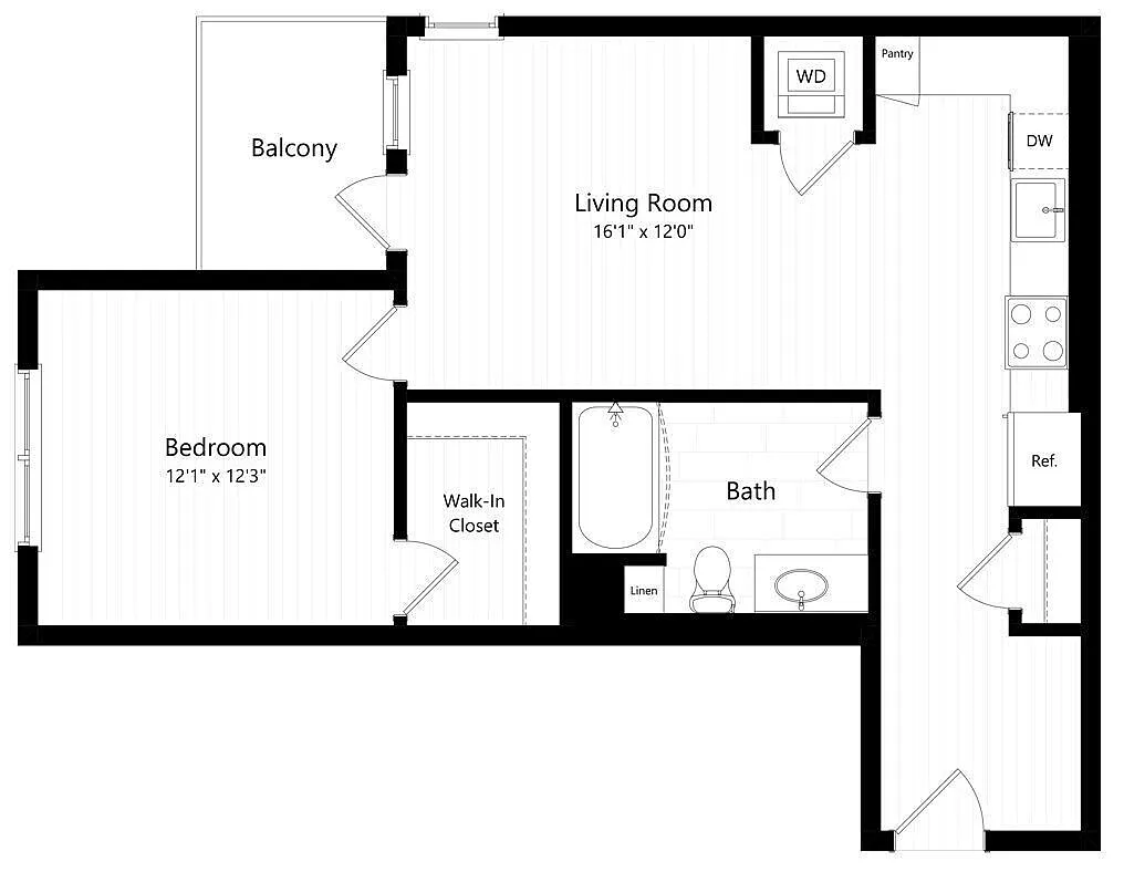 Floor plan 1-A4b