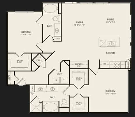 2Beds 2Baths - Essential Housing 2Beds 2Baths - Essential Housing