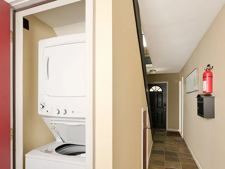 Second of two washer and dryer stations.