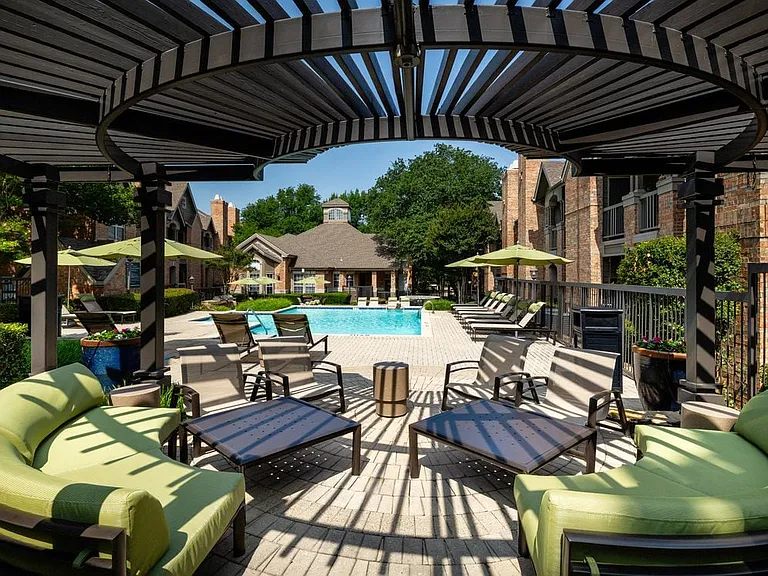 Sundeck with lounge seating