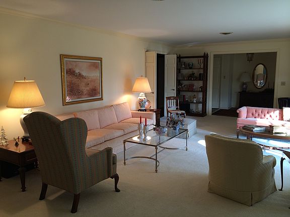 Living room, foyer view