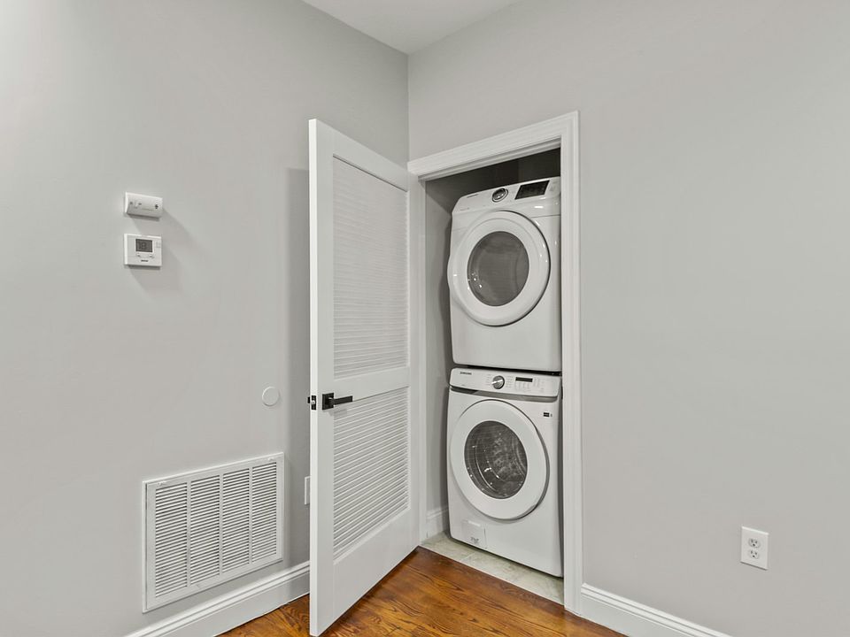 In-unit Laundry Closet
