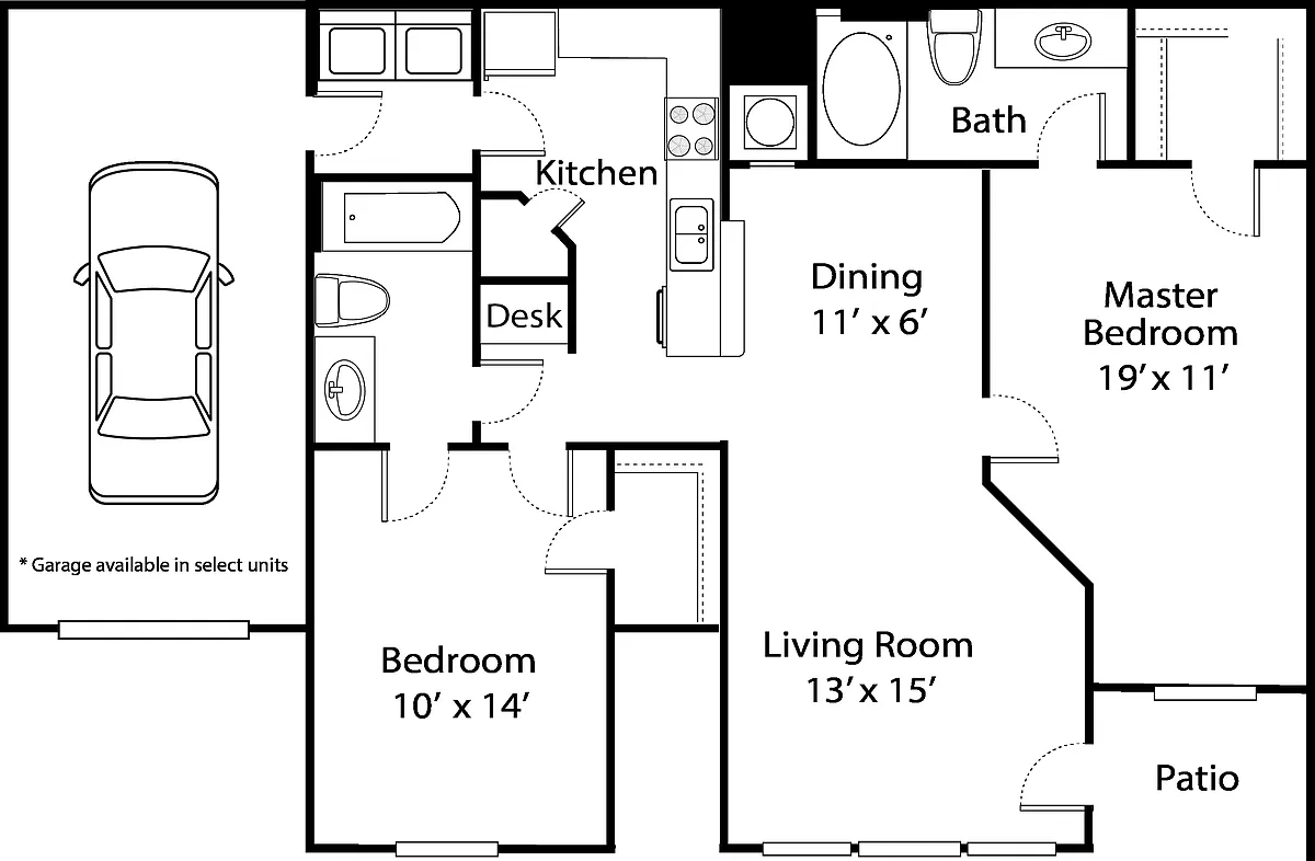 Floor plan B1R