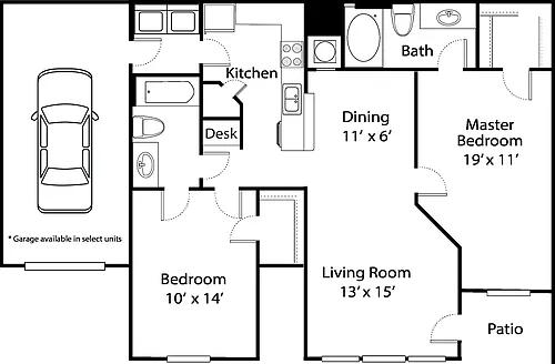 Floor plan B1R