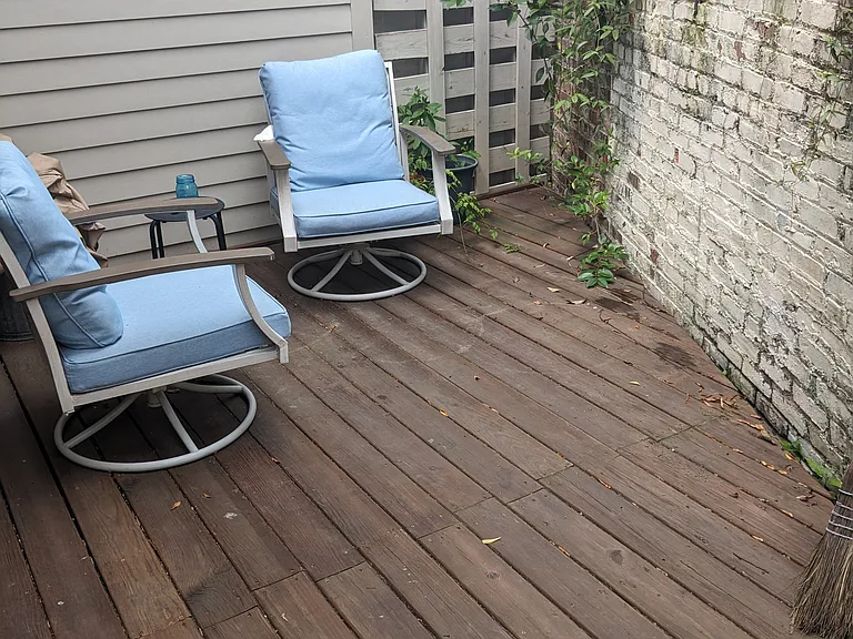 Private patio