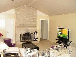 Large Den with Fireplace