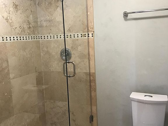 Master shower