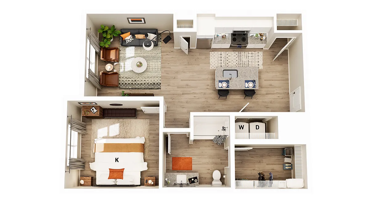 Floor plan A1