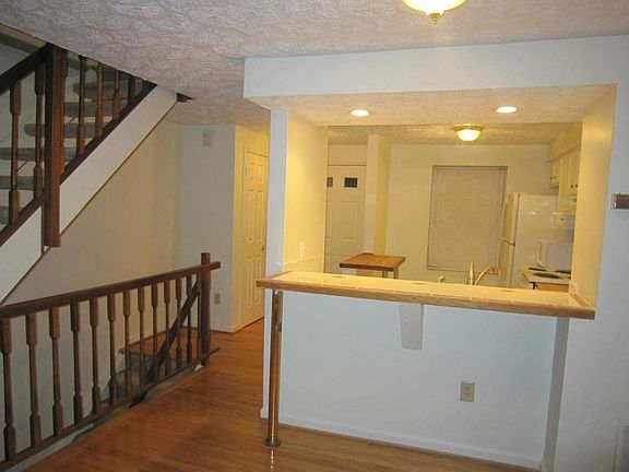 Kitchen from dining room area