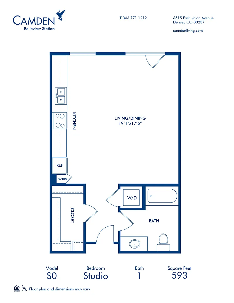 Floor plan S0