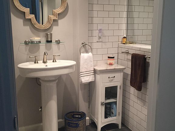 Bath/shower in bedroom #1