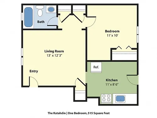 Floor plan The Katahdin