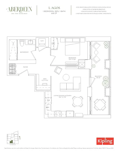 Floor plan 407