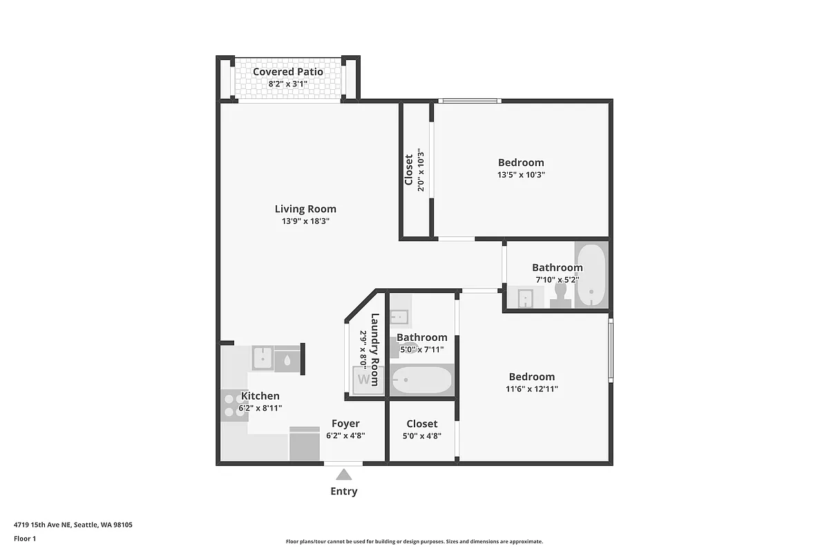 Floor plan 2X2
