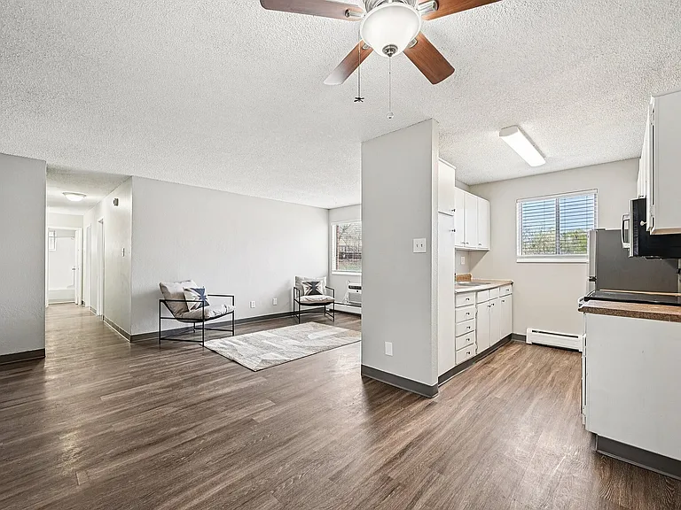 Charming open-concept