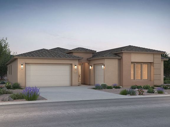 The Patagonia at Savio Ridge shown in the exterior C elevation style, the modern option.