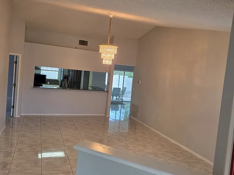 Entrance of house to living room