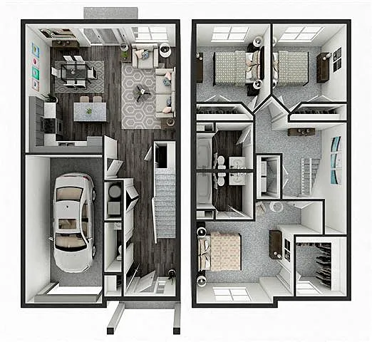 Floor plan 3 Bedroom