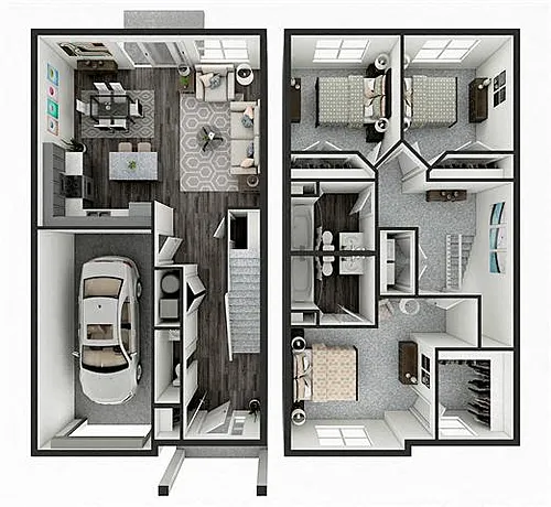 Floor plan 3 Bedroom