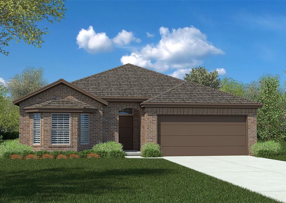 D.R. Horton's Crownpoint floorplan, elevation C. All photos shown here may not depict the specified home & features included are for illustration purposes only.