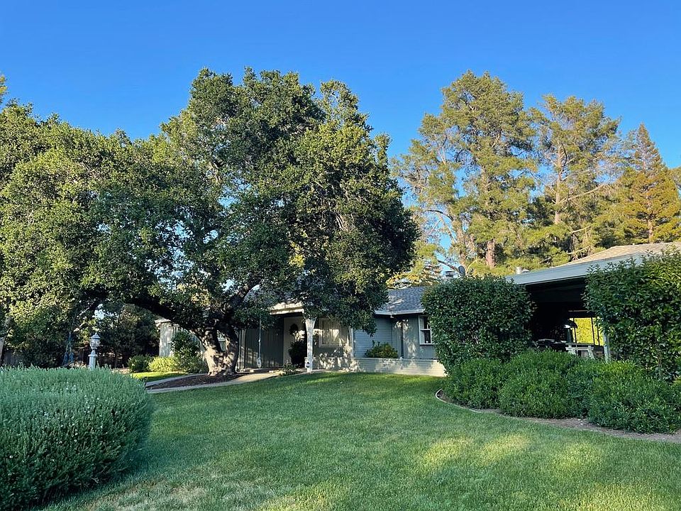 Front sweeping lawn on level 0.8 lot