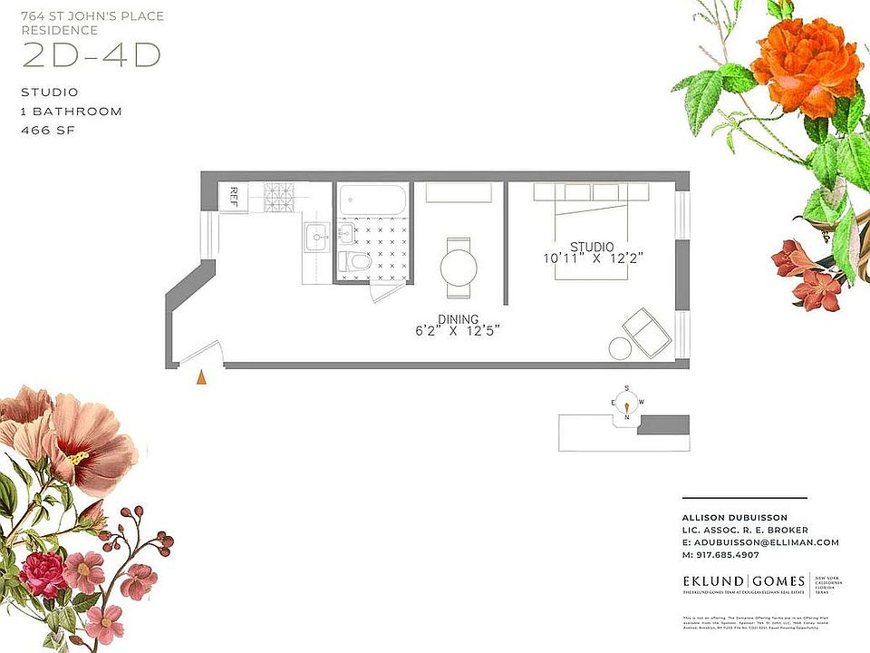 2nd image of 764 Saint Johns Pl APT 3D