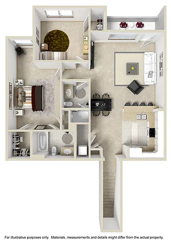Floor plan B6 - 12