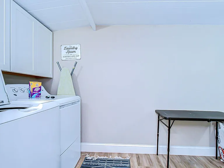 private laundry room