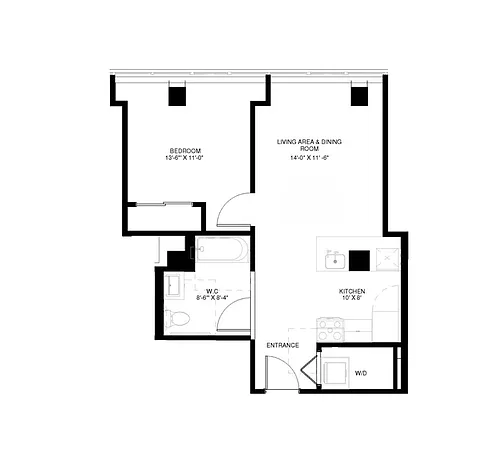 Floor plan H-Line