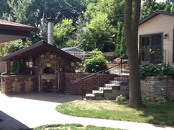 Patio and Wood Fired Oven