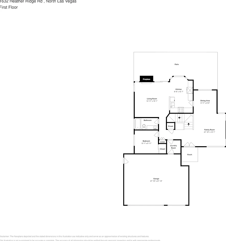 1632 Heather Ridge Rd North Las Vegas, NV 89031 — Photo 2