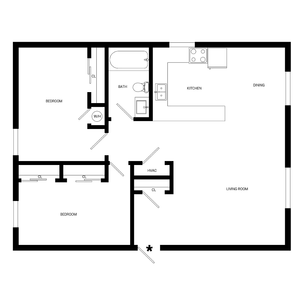 Floor plan Lemongrass