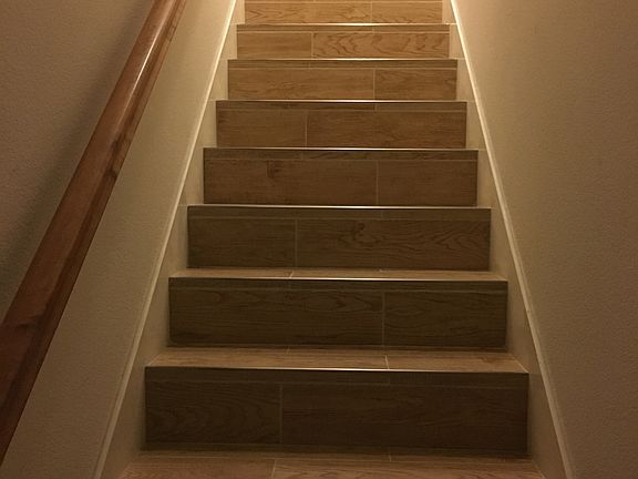 Stairs from garage
