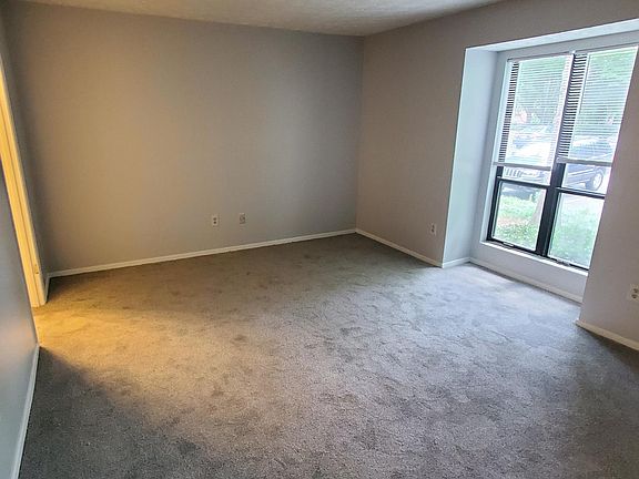 Bedroom with new carpet
