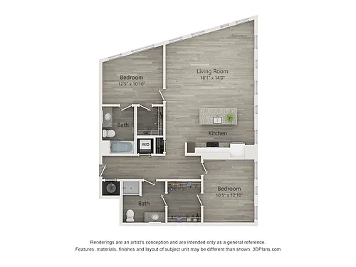 Floor plan B3