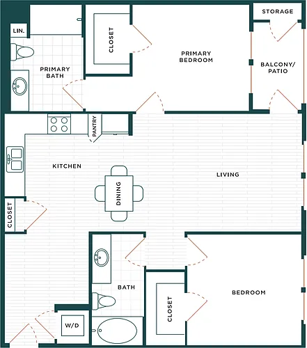 Floor plan B4 + Study