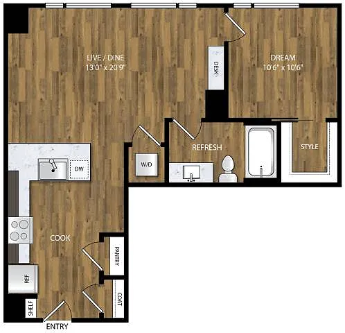 Floor plan A-30