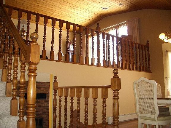 Dramatic entry area with all living areas centrally located.