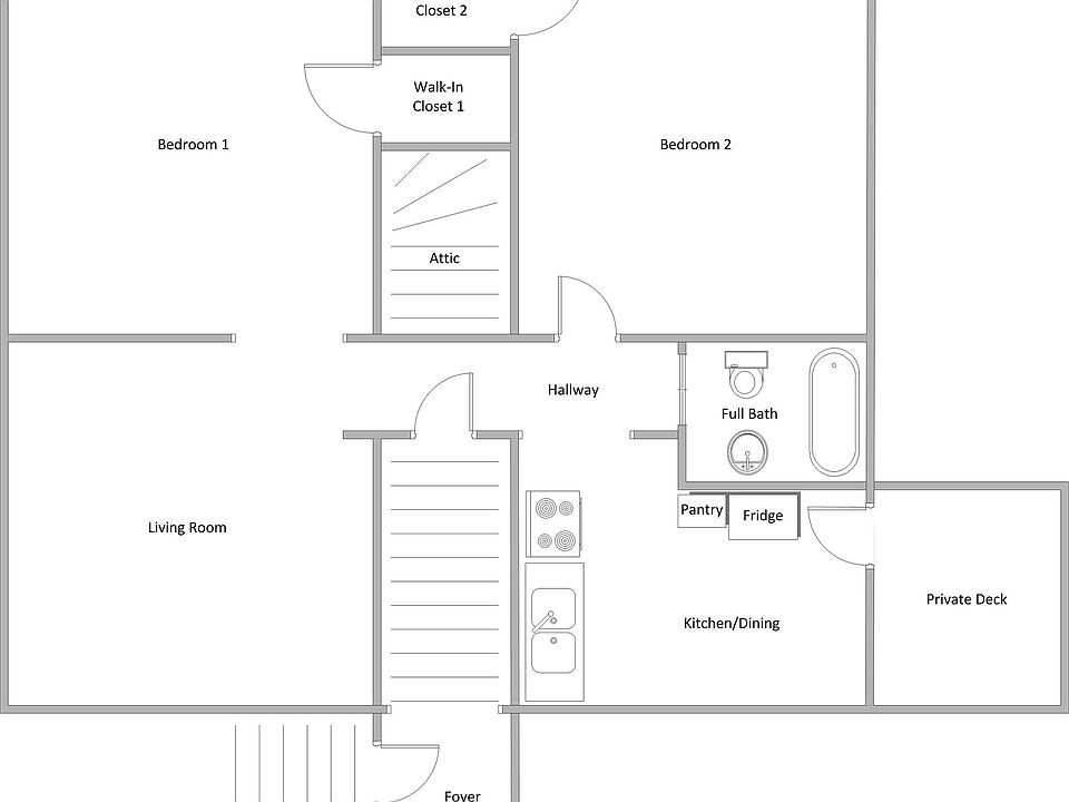1st image of 1813 Laporte Ave Floor 2