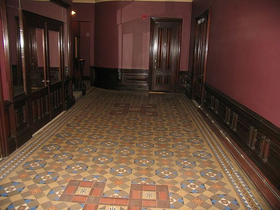 Front Hallway Tiles
