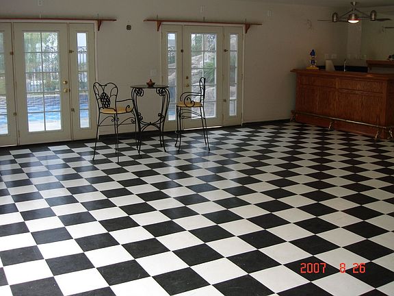 Inside Pool House With Wet Bar