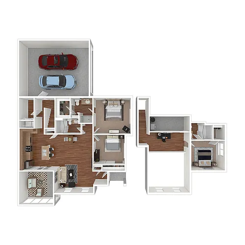 Floor plan Estate B