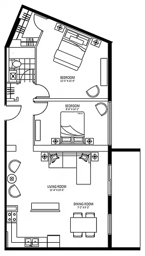 Floor plan 1019