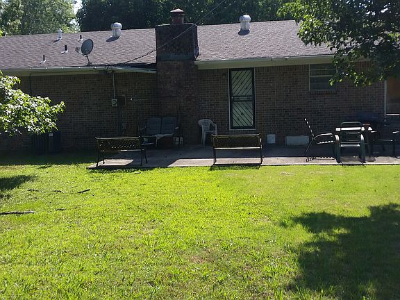 Back view of the house