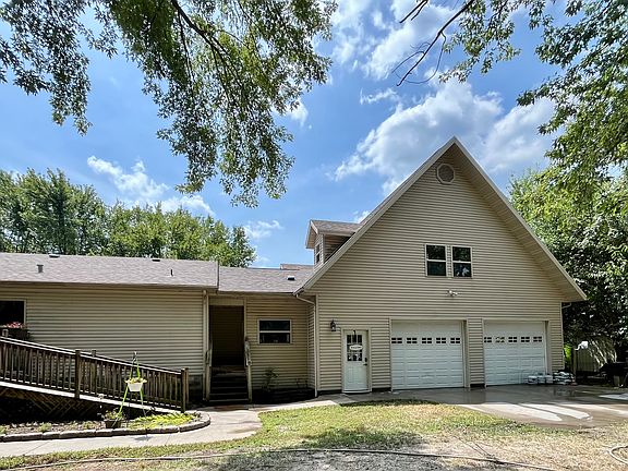 Private entrance through garage