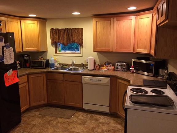 Kitchen facing North