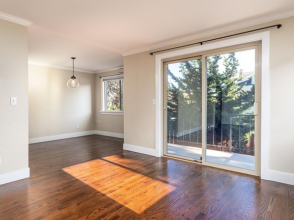 ton of natural light! separate dining room